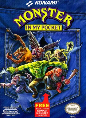 Monster in My Pocket (USA) box cover front